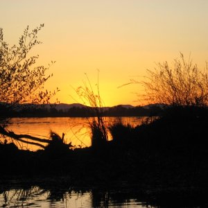Happy Harbor sunset