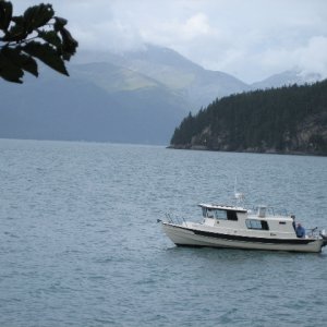 Anchored in Resurection Bay