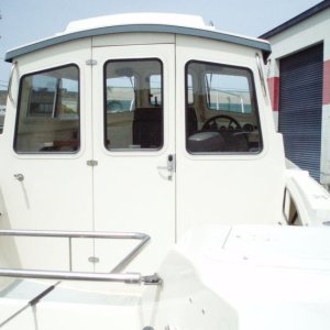 Media 'Whale Watching Space for Monterey Bay!' in album 'Found a repro 2006 C-Dory with 210 hrs. in L.A. Turns out it was from The Outboard Shop in Oakland when purchased originally. Now Sea-Cruz (my new name) is home in Santa Cruz on Monterey Bay.'