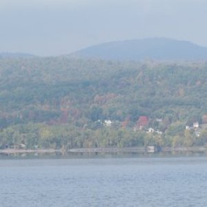 Adirondacks in the back round