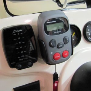 Media 'Autopilot and trim tab controls' in album 'Quarry Bay, Stockton Island'