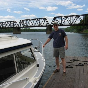 Docked on the Susquehanna, Williamsport,PA