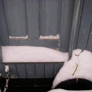 Boathouse doorway.