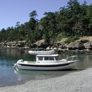 Daydream on the Beach, Patos Island, 6-28-03
