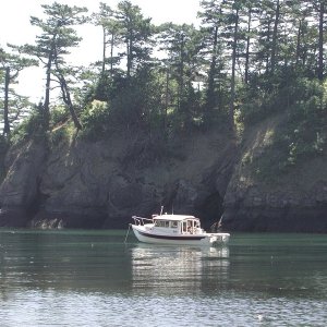 Daydream on the Hook, Patos Island, 6-28-03