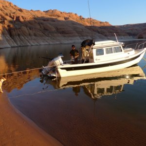 Media 'Navajo Canyon Lake Powell' in album 'Our Lab Dori at Lake Powell 2012'