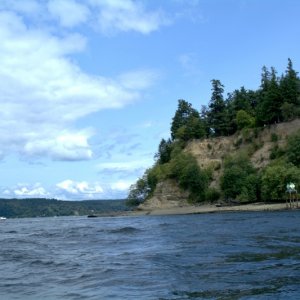 Point Defiance.  About 100 boats fishin just around the corner.