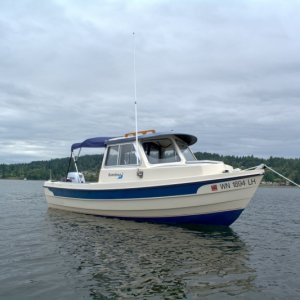 Media 'All settled in at Liberty Bay for the night, after a liesurely cruise from Olympia' in album 'Departing Boston Harbor Marina just north of Olympia, after topping off the tanks.'