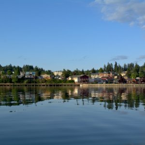 Media 'Skies clear up just in time for bed.' in album 'Departing Boston Harbor Marina just north of Olympia, after topping off the tanks.'