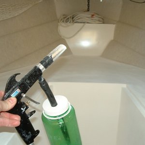 (B~C) just like the inside of an Igloo cooler