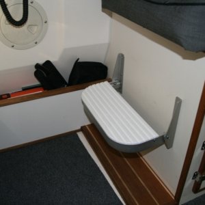 Foot rest added for the "First Mate"
