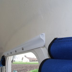Window track for curtain