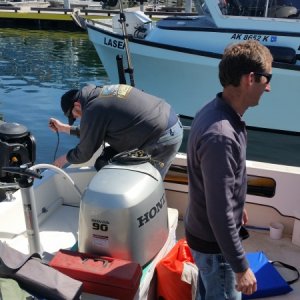 More engine trouble...it?s a boat!