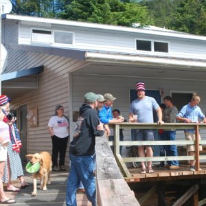 Docker works the crowd on the 4th