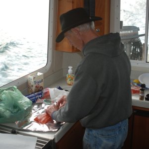 Salmon Dinner cruise up Idaho Inlet