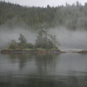 Heading out of Whale Pass through Snow Pass to halibut fish