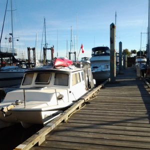 Tucked in at Nanaimo across from Penny?s Palapa