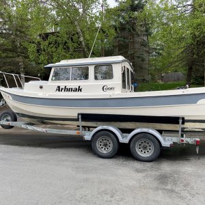 Cleaned up new boat