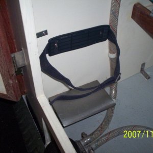 I'm sure my wife won't miss the strap off her blue suitcase;)