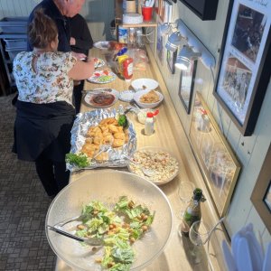 Duck Club supper spread