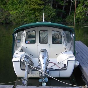 How she looked sitting on the Hudson river before I bought her.