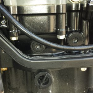Finally got the cover off.  Located the plug