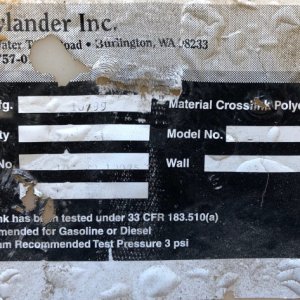 Media 'old port tank paper label' in album 'Out with the old. In with the new.'