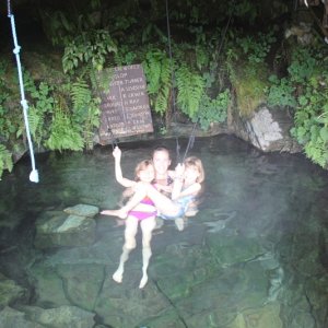 Europa Hot Springs is by far the nicest hot springs on the coast we've been to so far