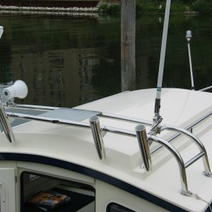 (Not For Hire) Factory radar arch, low model with rod holders.
