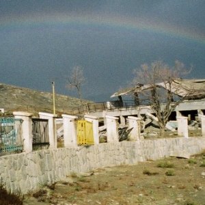 Rainbow over Afghanistan
