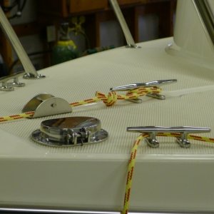 15
Bow cleats Installed