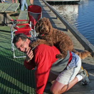 Media 'Crazy Frazey Pet Tricks' in album 'Dan and Tanya
C-Renity off to the San Juans'