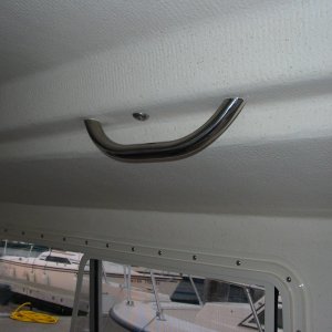 Mini-hand grab, requires 2 holes in cabin roof