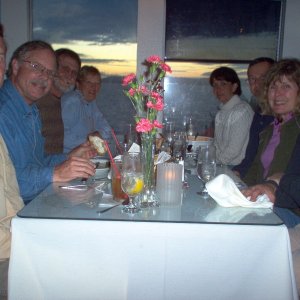 Dinner at Capt. Blythers, Benica