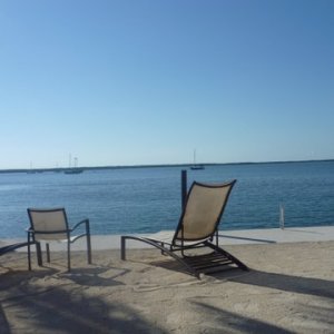 Nice view, plenty of lounge chairs