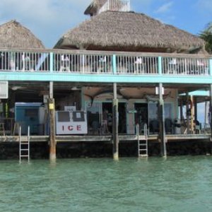 Burdines's fuel dock and restaurant reportedly they have the best French fries in the Keys. Nice music also great view as the restaurant is on the second floor. Lots of boat traffic going by major mooring field near by.