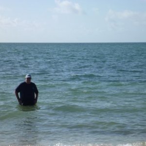 Sombrero Beach, Marathon water 75 degrees