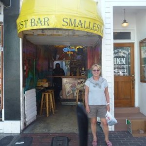 Worlds Smallest Bar on Duval St. Key West