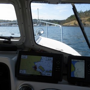 The plan was to get ice cream at Friday Harbor - I decided NO THANKS, it was a Labor Day cluster For sure!