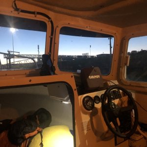 Summer evening in the Homer harbor.