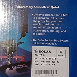 Yamaha prop data