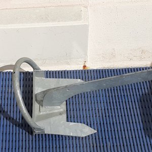 Anchor and flooring