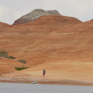 Out for a paddle and a walk-a-bout in Kane Wash