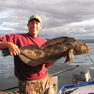 Me and my favorite fish in the Queen Charlotte Strait June 08