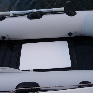 Media '1. I put this 1/4" sheet of plastic down to protect the bottom of the boat while the generator is running and give a more stable base for the 1000 watt Honda Generator to sit on and also protect the bottom of the boat.' in album '1. I put this 1/4" sheet of plastic down to protect the bottom of the boat while the generator is running and give a more stable base for the 1000 watt Honda Generator to sit on and also protect the bottom of the boat.'