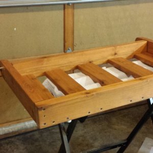Media 'Cooler rack made from Cedar 2x4' in album 'Cooler rack-idea "borrowed" from Brett on Sea-Cup'