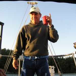 "Adult beverages" in the cockpit....