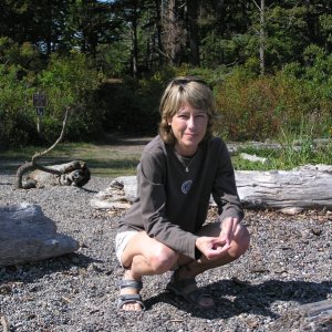 Meredith on Sucia Island; 2007