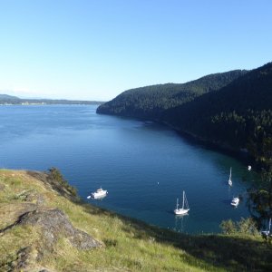 Eagle Harbor from above