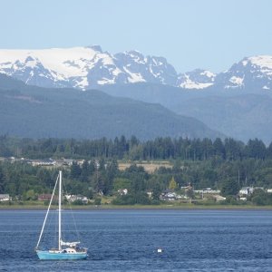 Mountains on Vancouver Island